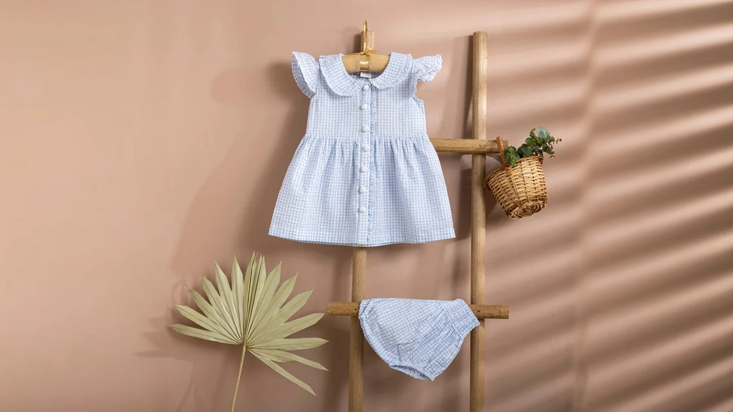 Infant Blue Dress Set