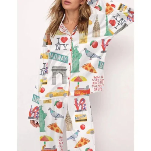 Brown Fleece Pyjama Set